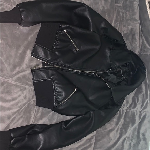 Dynamite Faux Leather Jacket - Picture 1 of 2